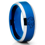 Naruto Shippuden Akatsuki Cloud Ring, Akatsuki Cloud Wedding Band, Akatsuki Cloud Jewelry