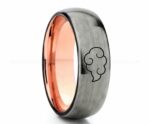 Naruto Shippuden Akatsuki Cloud Ring, Akatsuki Cloud Wedding Band, Akatsuki Cloud Jewelry