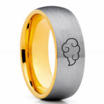 Naruto Shippuden Akatsuki Cloud Ring, Akatsuki Cloud Wedding Band, Akatsuki Cloud Jewelry