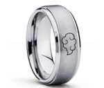 Naruto Shippuden Akatsuki Cloud Ring, Akatsuki Cloud Wedding Band, Akatsuki Cloud Jewelry