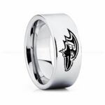 Ravens Ring, Ravens Wedding Band, Ravens Wedding Ring, Ravens Jewelry