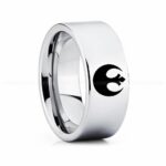 Rebel Alliance Ring, Star Wars Ring, Star Wars Wedding Band, Star Wars Wedding Ring