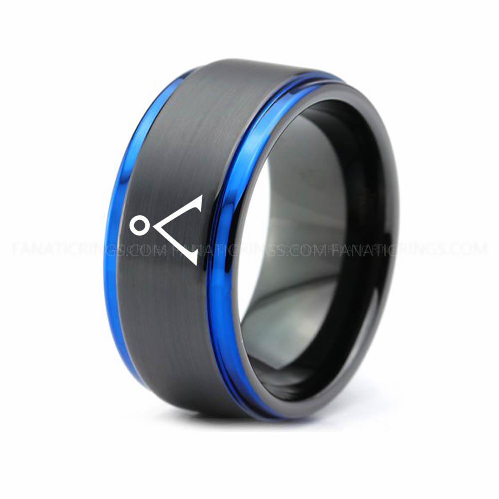 11 (14) Stargate Ring, Stargate Earth Ring, Earth Ring, Stargate Jewelry, Stargate Wedding Band - Image 1