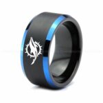 Dolphins Ring, Dolphins Wedding Band, Dolphins Wedding Ring, Dolphins Jewelry