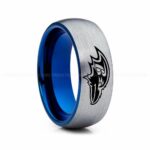 Ravens Ring, Ravens Wedding Band, Ravens Wedding Ring, Ravens Jewelry