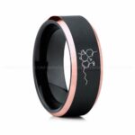 Cannabis Ring, Tetrahydrocannabinol Ring, THC Ring, Cannabis Wedding Band, Science Ring, Science Jewelry, Molecule Jewelry, Molecule Wedding Band