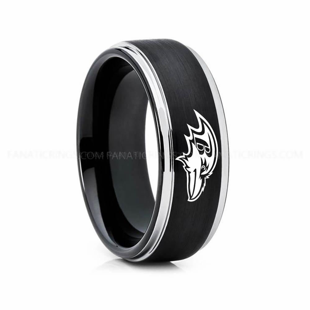 14 copy (1) Ravens Ring, Ravens Wedding Band, Ravens Wedding Ring, Ravens Jewelry - Image 1