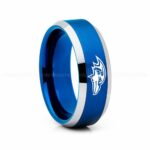 Ravens Ring, Ravens Wedding Band, Ravens Wedding Ring, Ravens Jewelry