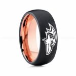 Ravens Ring, Ravens Wedding Band, Ravens Wedding Ring, Ravens Jewelry