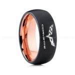 Corvette Ring, Chevy Ring, Chevrolet Ring, Chevrolet Corvette Ring, Auto Racing Ring, Chevy Wedding Band, Chevrolet Wedding Ring