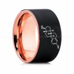 Estrogen Ring, Estrogen Molecule Ring, Estrogen Wedding Band, Science Ring, Science Jewelry, Molecule Jewelry, Molecule Wedding Band