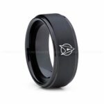 Starfleet Ring, Star Trek Ring, Star Trek Wedding Band, Star Trek Wedding Ring