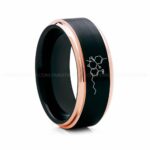 Cannabis Ring, Tetrahydrocannabinol Ring, THC Ring, Cannabis Wedding Band, Science Ring, Science Jewelry, Molecule Jewelry, Molecule Wedding Band