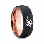 Dolphins Ring, Dolphins Wedding Band, Dolphins Wedding Ring, Dolphins Jewelry