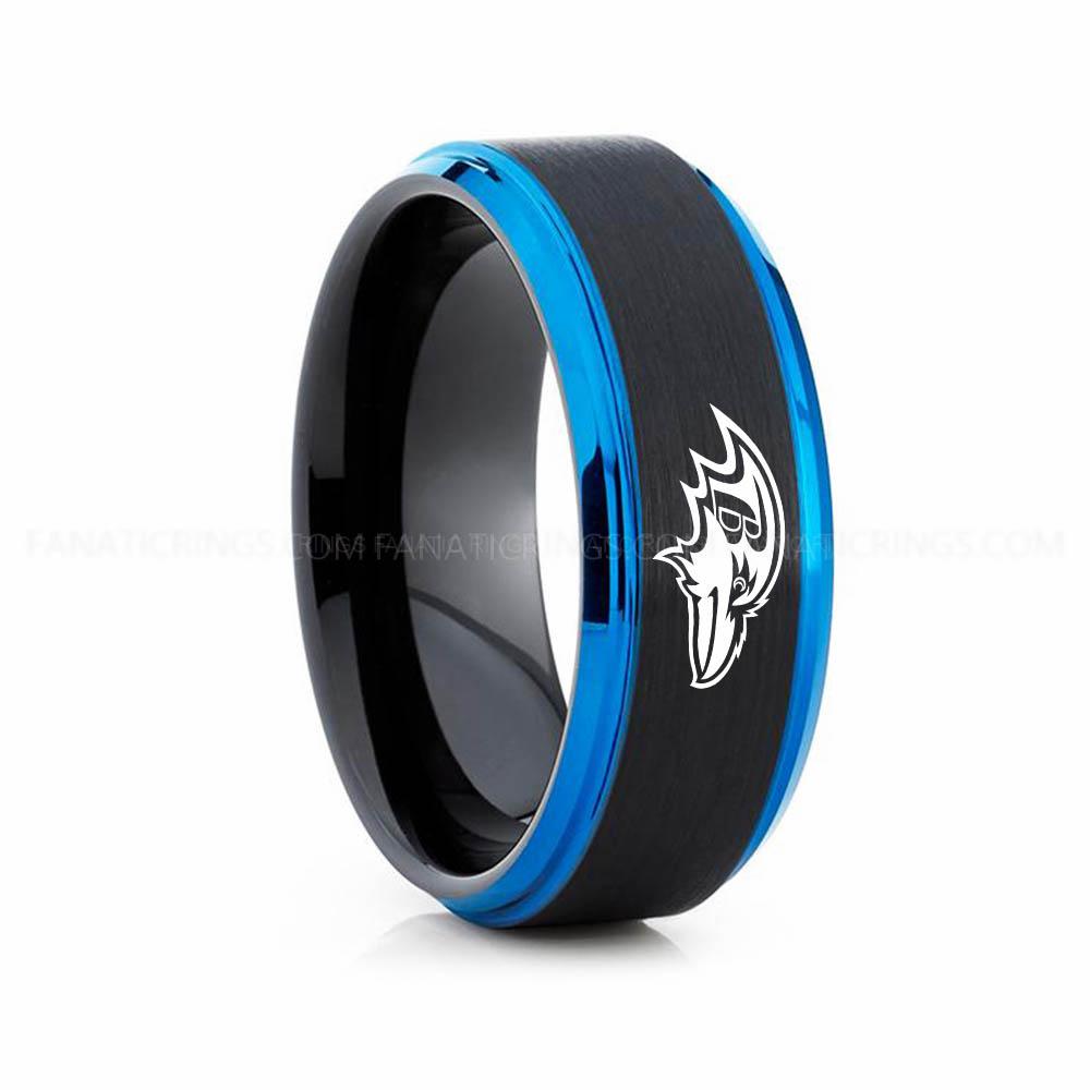 19 copy (1) Ravens Ring, Ravens Wedding Band, Ravens Wedding Ring, Ravens Jewelry - Image 1