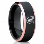 Raiders Ring, Raiders Wedding Band, Raiders Wedding Ring, Raiders Jewelry