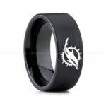 Dolphins Ring, Dolphins Wedding Band, Dolphins Wedding Ring, Dolphins Jewelry