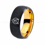 Starfleet Ring, Star Trek Ring, Star Trek Wedding Band, Star Trek Wedding Ring
