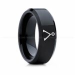 Stargate Ring, Stargate Earth Ring, Earth Ring, Stargate Jewelry, Stargate Wedding Band