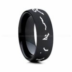 Stargate Ring, Stargate Earth Ring, Earth Ring, Stargate Jewelry, Stargate Wedding Band