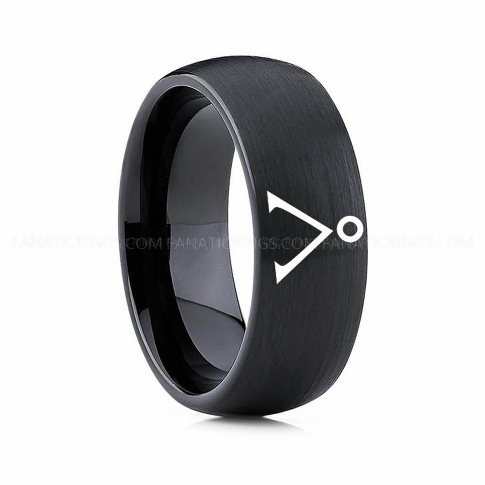 6 (15) Stargate Ring, Stargate Earth Ring, Earth Ring, Stargate Jewelry, Stargate Wedding Band - Image 1