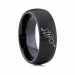 Estrogen Ring, Estrogen Molecule Ring, Estrogen Wedding Band, Science Ring, Science Jewelry, Molecule Jewelry, Molecule Wedding Band