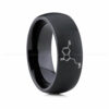 Serotonin Molecule Ring, Serotonin Ring, Science Ring, Science Jewelry, Molecule Jewelry, Molecule Wedding Band