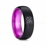 Cannabis Ring, Tetrahydrocannabinol Ring, THC Ring, Cannabis Wedding Band, Science Ring, Science Jewelry, Molecule Jewelry, Molecule Wedding Band