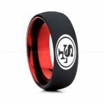 49ERS Ring, 49ERS Wedding Band, 49ERS Wedding Ring, 49ERS Jewelry