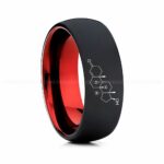 Testosterone Molecule Ring, Testosterone Ring, Science Ring, Science Jewelry, Molecule Jewelry, Molecule Wedding Band