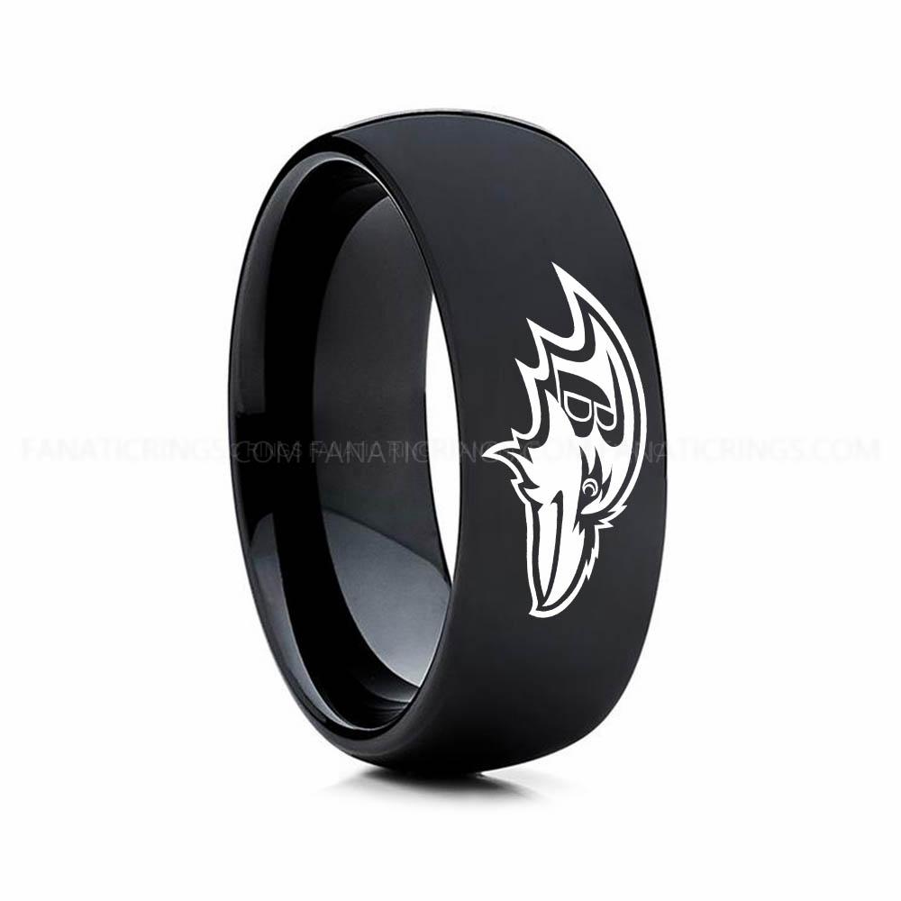 9 copy (1) Ravens Ring, Ravens Wedding Band, Ravens Wedding Ring, Ravens Jewelry - Image 1