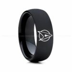 Starfleet Ring, Star Trek Ring, Star Trek Wedding Band, Star Trek Wedding Ring