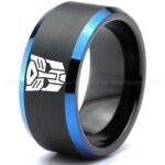 Autobot Ring, Transformers Wedding Band, Autobot Wedding Ring, Transformers Jewelry