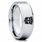 Autobot Ring, Transformers Wedding Band, Autobot Wedding Ring, Transformers Jewelry