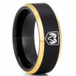 Dodge Ram Ring, Black Dodge Ram Ring, Black Tungsten Ring, Truck Ring, Black Wedding Ring, Tungsten Wedding Band, Black Tungsten Wedding Ring