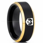 Dodge Ram Ring, Black Dodge Ram Ring, Black Tungsten Ring, Truck Ring, Black Wedding Ring, Tungsten Wedding Band, Black Tungsten Wedding Ring