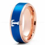 Rangers Ring, Rangers Wedding Ring, Baseball Wedding Ring, Baseball Ring, Rose Gold Wedding Ring, Baseball Wedding Band, Baseball Jewelry