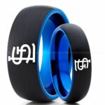 Cardinals Ring, Black Cardinals Ring, Baseball Wedding Ring, Baseball Ring, Black Wedding Ring, Baseball Wedding Band, Baseball Jewelry