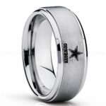 Cowboys Ring, Cowboys Wedding Band, Cowboys Wedding Ring, Cowboys Jewelry