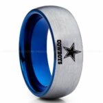 Cowboys Ring, Cowboys Wedding Band, Cowboys Wedding Ring, Cowboys Jewelry