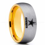 Cowboys Ring, Cowboys Wedding Band, Cowboys Wedding Ring, Cowboys Jewelry