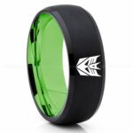Autobot Ring, Transformers Wedding Band, Autobot Wedding Ring, Transformers Jewelry - Image 3