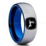 John Deere Ring, John Deere Wedding Ring, Deere Wedding Band, Farmer Jewelry