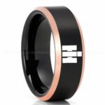 International Harvester Ring, International Harvester Wedding Ring, International Harvester Ring Wedding Band, Farmer Jewelry