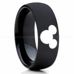 Mickey Mouse Ring, Mickey Mouse Jewelry, Mickey Mouse Wedding Band, Mickey Mouse Wedding Ring