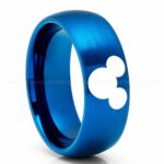 Mickey Mouse Ring, Mickey Mouse Jewelry, Mickey Mouse Wedding Band, Mickey Mouse Wedding Ring