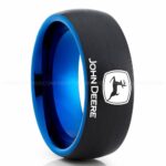 John Deere Ring, John Deere Wedding Ring, Deere Wedding Band, Farmer Jewelry