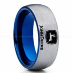 John Deere Ring, John Deere Wedding Ring, Deere Wedding Band, Farmer Jewelry