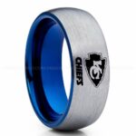 Chiefs Ring, Chiefs Wedding Band, Chiefs Wedding Ring, Chiefs Jewelry