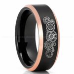 Doctor Who Ring, Doctor Who Jewelry, Doctor Who Wedding Band, Doctor Who Wedding Ring, Gallifreyan Ring